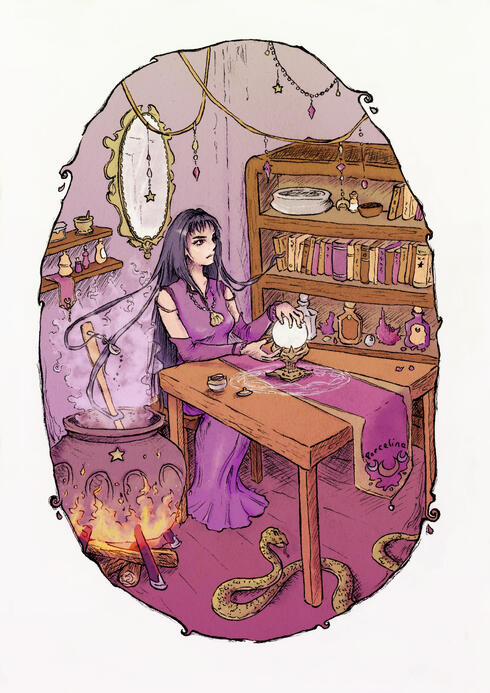Hair of the witch